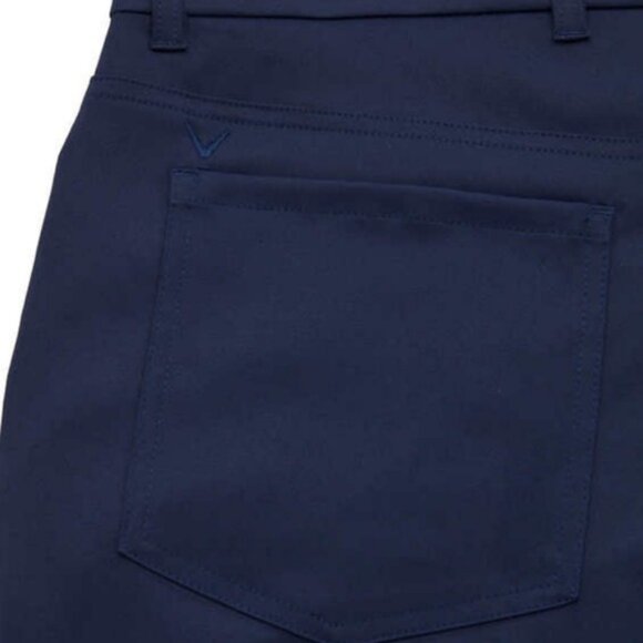 Callaway Golf Pants 5 Pocket Stretch Navy 38 X 30 NEW - Picture 3 of 6